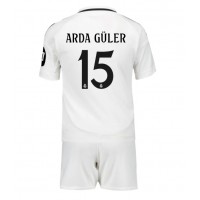 Real Madrid Arda Guler #15 Hemmatröja Barn 2024-25 Kortärmad (+ Korta byxor)